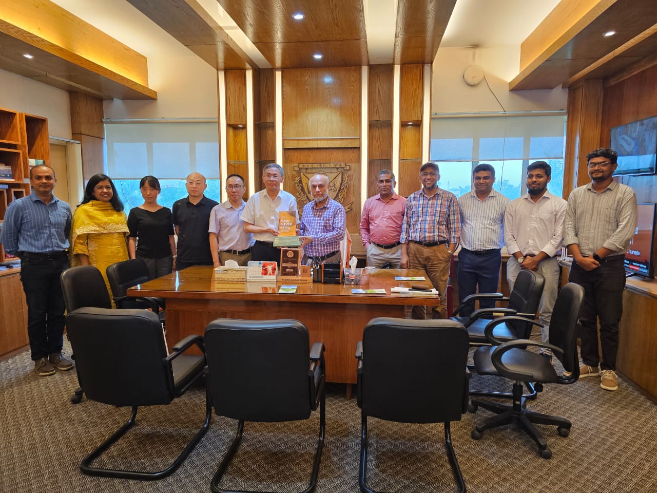 Delegation from CASS Visits Bangladesh Agricultural University to Strengthen Collaboration for Rural Development and Transformation