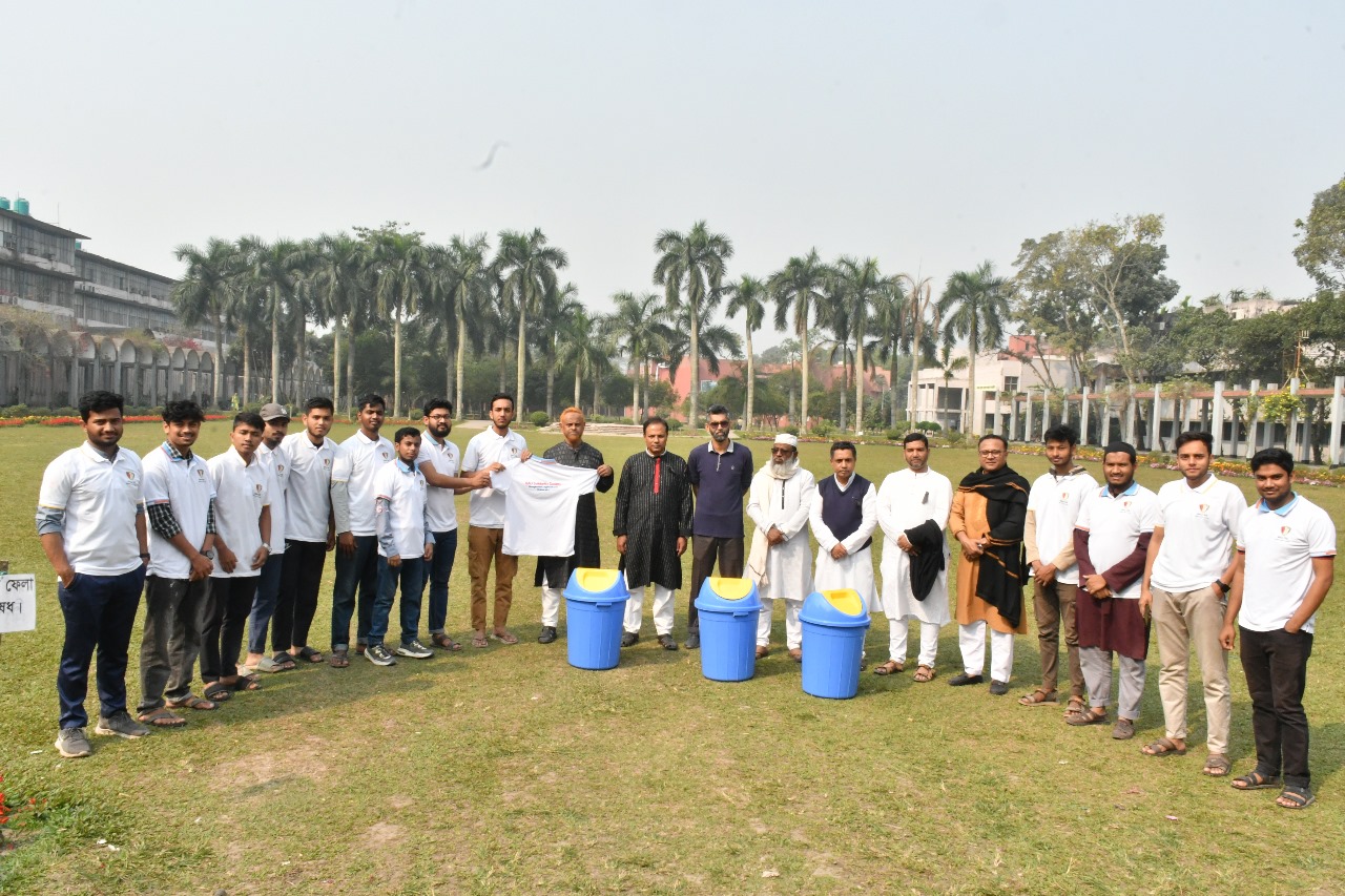 বাকৃবি ক্যাম্পাস পরিচ্ছন্ন রাখার প্রয়াসে BAU Solidarity Society নামে স্বেচ্ছাসেবী সংগঠনের আত্মপ্রকাশ