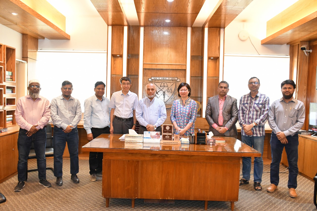 Professors from China Agricultural University Visited BAU & Called on BAU Vice-Chancellor