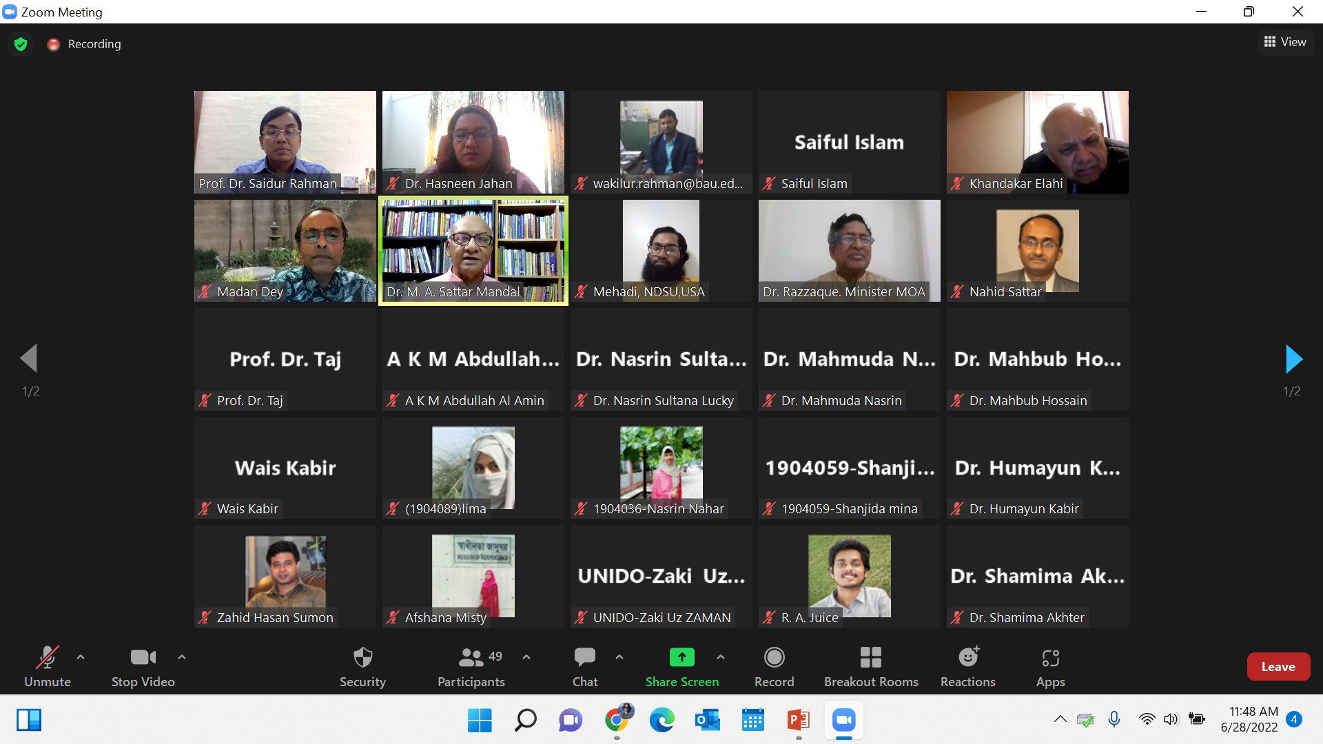Webinar on Budget 2022-23