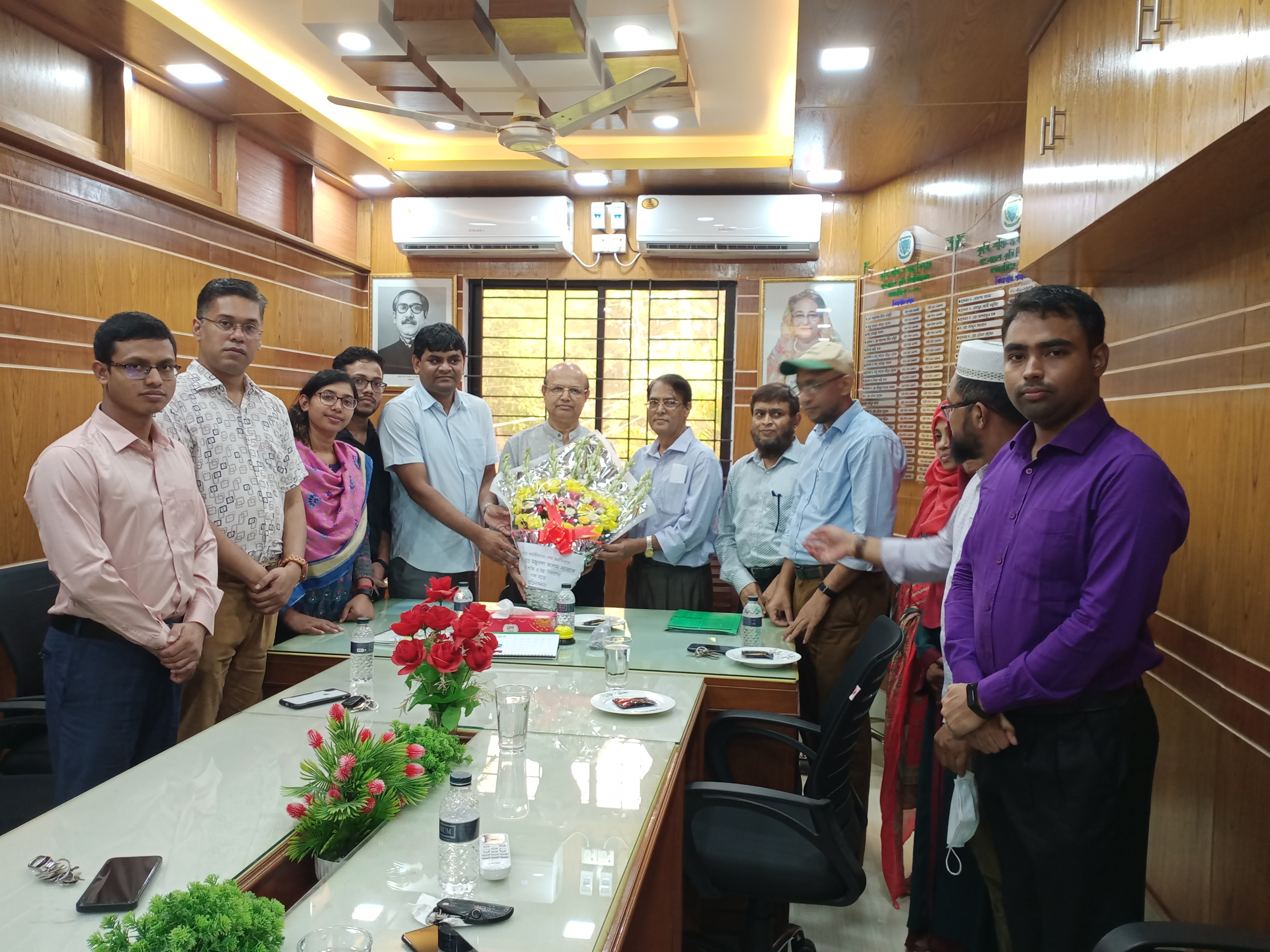 Congratulations and Best Wishes to Professor Dr. Md. Monjurul Alam sir for successfully completing his job tenure