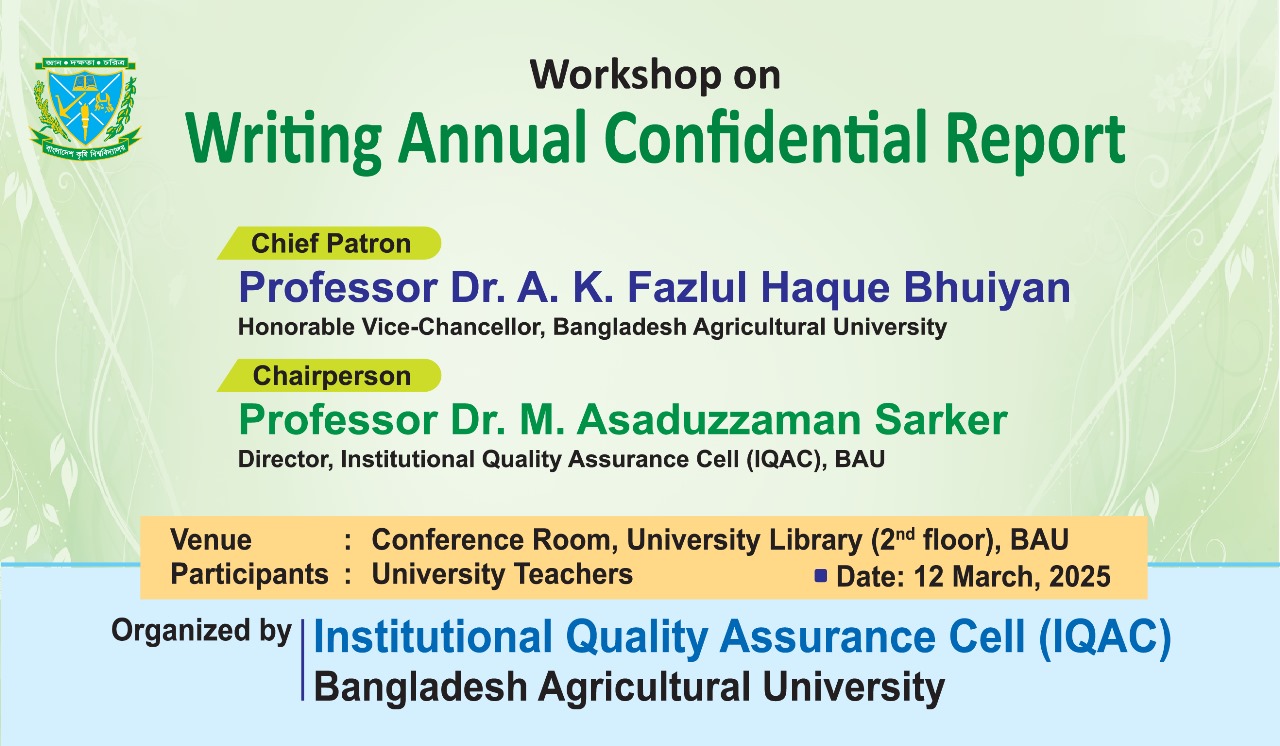 First batch of one day-long workshop on Writing Annual Confidential Report held on March 12, 2025