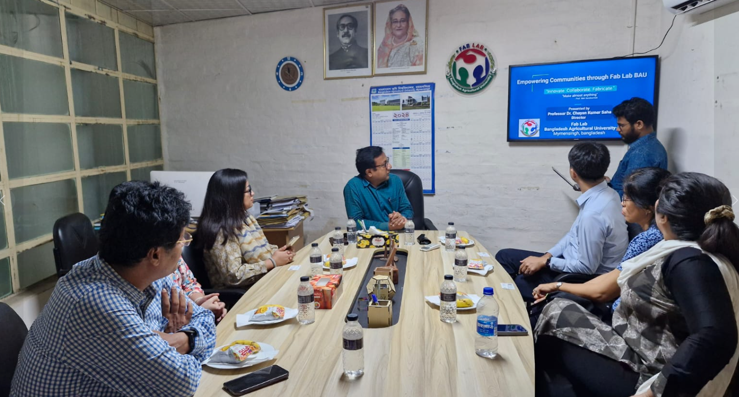 ADB (Asian Development Bank) team visited at BAU FabLab on the 28th of May 2024!